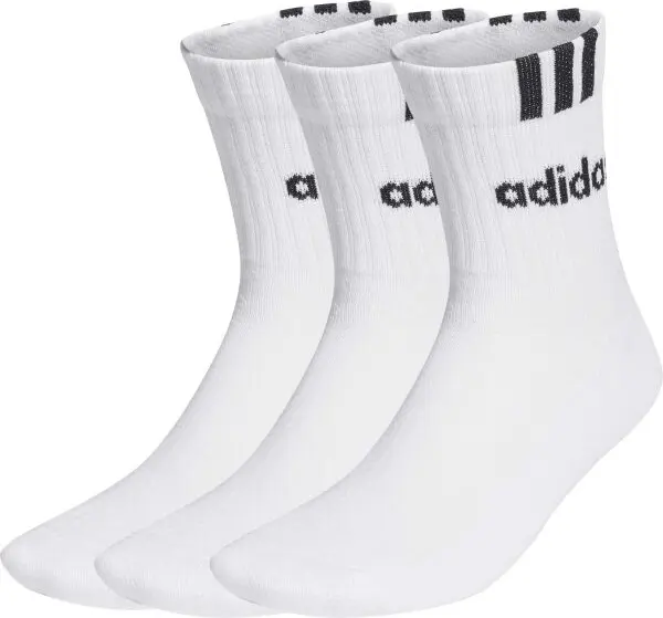 adidas adidas 3-STRIPES LINEAR 3P Чорапи, бяло, размер