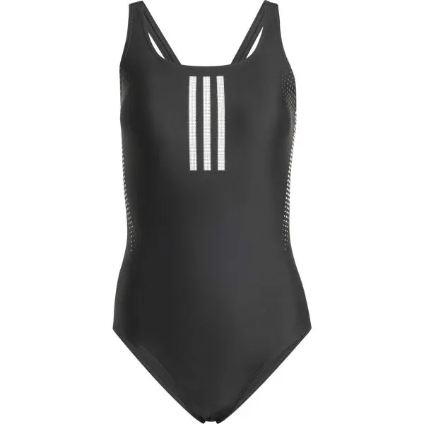 Adidas adidas 3-STRIPES RUBBER GRAPHIC Дамски бански, черно, размер