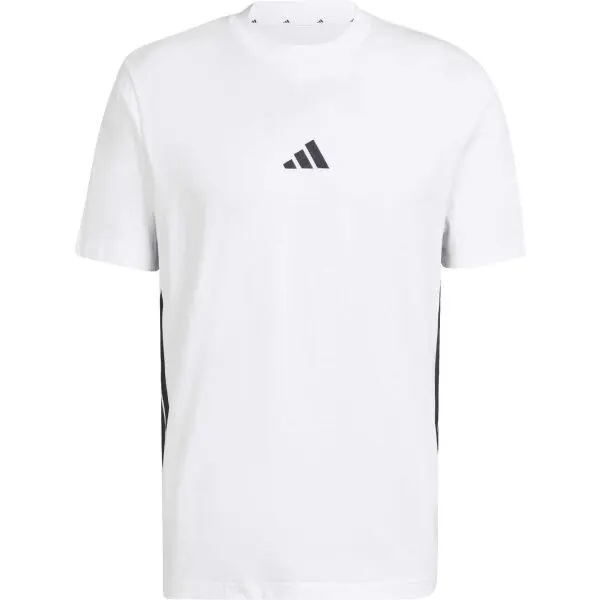 adidas adidas 3-STRIPES SJ TEE Мъжка тениска, бяло, размер