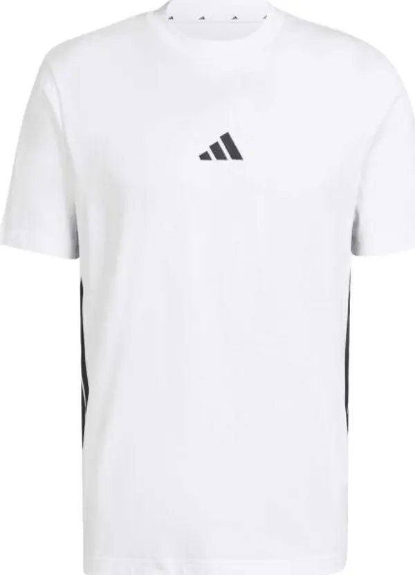 Adidas adidas 3-STRIPES SJ TEE Мъжка тениска, бяло, размер XXL