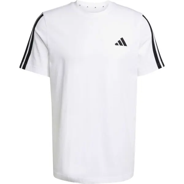 Adidas adidas 3-STRIPES SJ TEE Мъжка тениска, бяло, размер XXL