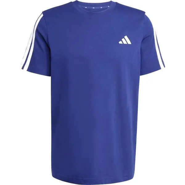 Adidas adidas 3-STRIPES SJ TEE Мъжка тениска, тъмносин, размер XXL