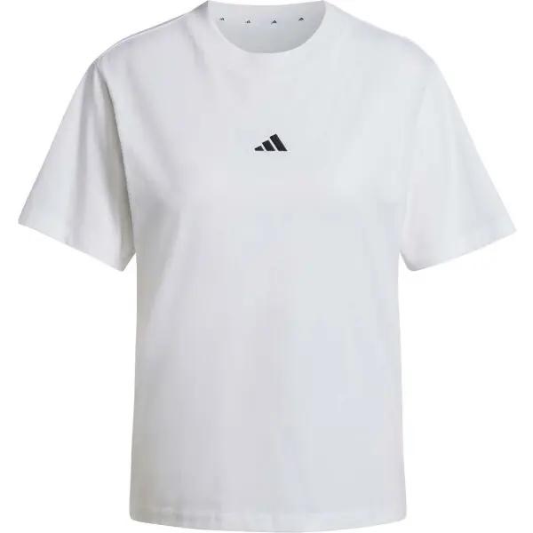 Adidas adidas 3-STRIPES SMALL LOGO Дамска тениска, бяло, размер