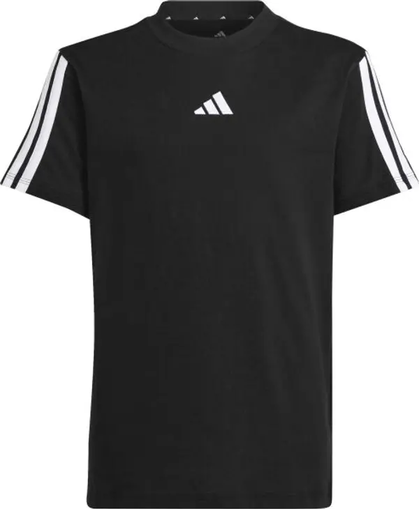 Adidas adidas 3 STRIPES TEE 160 J Детска тениска, черно, размер
