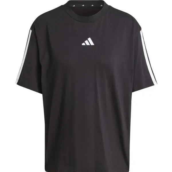 adidas adidas 3-STRIPES TEE W Дамска тениска, черно, размер
