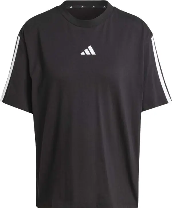 adidas adidas 3-STRIPES TEE W Дамска тениска, черно, размер
