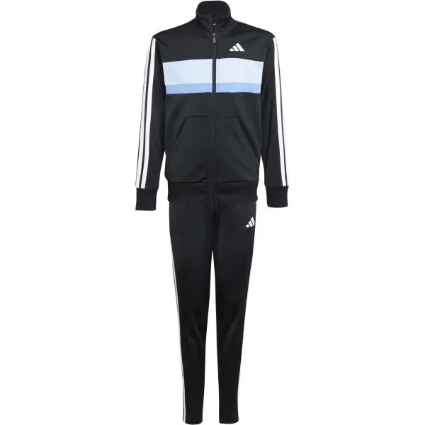 Adidas adidas 3 STRIPES TIBERIO Спортен екип за момчета, черно, размер