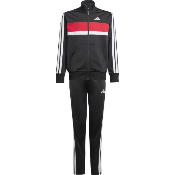 adidas adidas 3 STRIPES TIBERIO Спортен екип за момчета, черно, размер