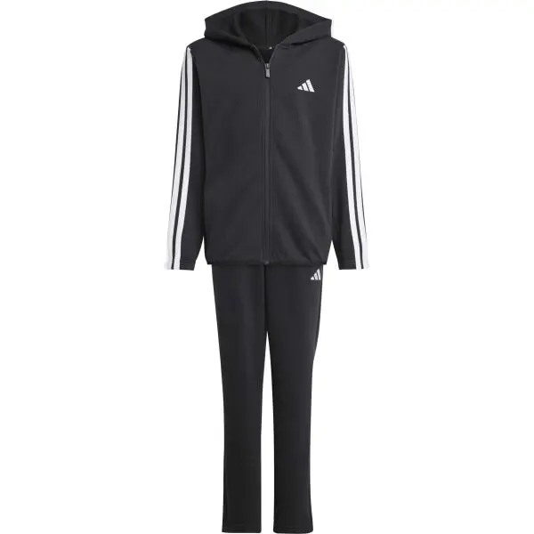 adidas adidas 3 STRIPES TIBERIO Спортен екип за момчета, черно, размер