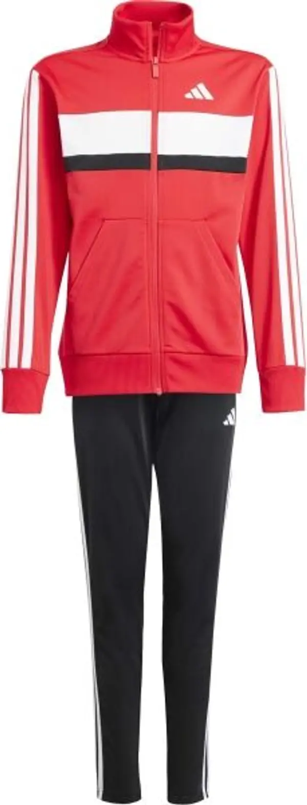 adidas adidas 3 STRIPES TIBERIO Спортен екип за момчета, червено, размер