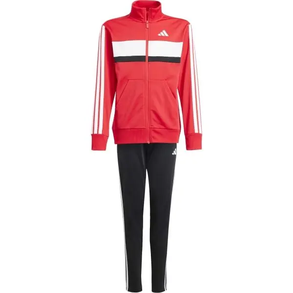 adidas adidas 3 STRIPES TIBERIO Спортен екип за момчета, червено, размер