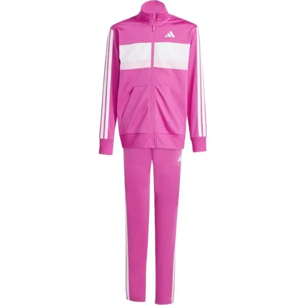 Adidas adidas 3 STRIPES TIBERIO Спортен екип за момчета, розово, размер