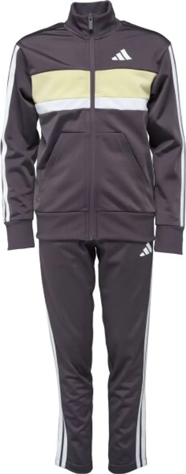 adidas adidas 3 STRIPES TIBERIO Спортен екип за момчета, тъмносиво, размер