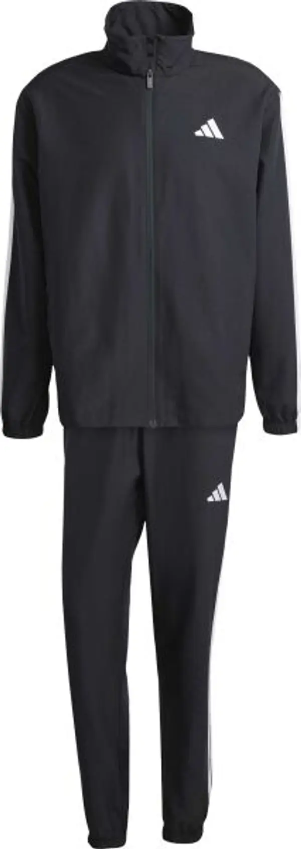 adidas adidas 3-STRIPES TRACKSUIT Мъжки спортен комплект, черно, размер