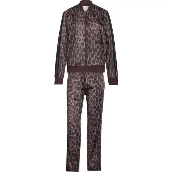 adidas adidas 3-STRIPES TRAINING TS FULL W Дамски анцуг, кафяво, размер