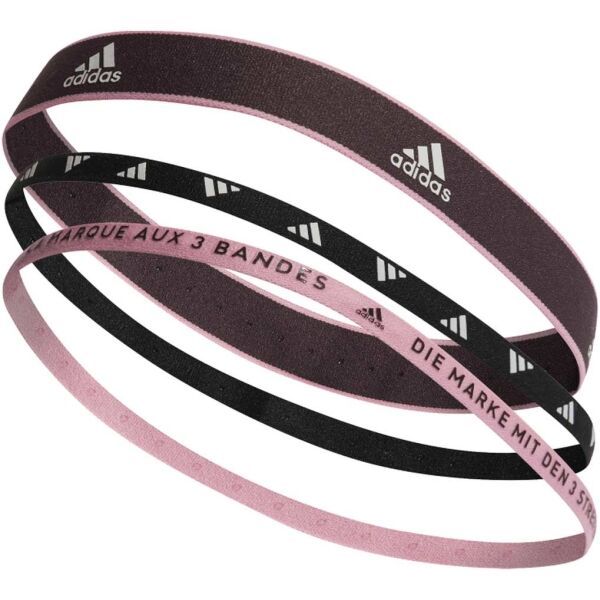 adidas adidas 3PP HEADBAND NEW Лента за главаЛента за глава, черно, размер