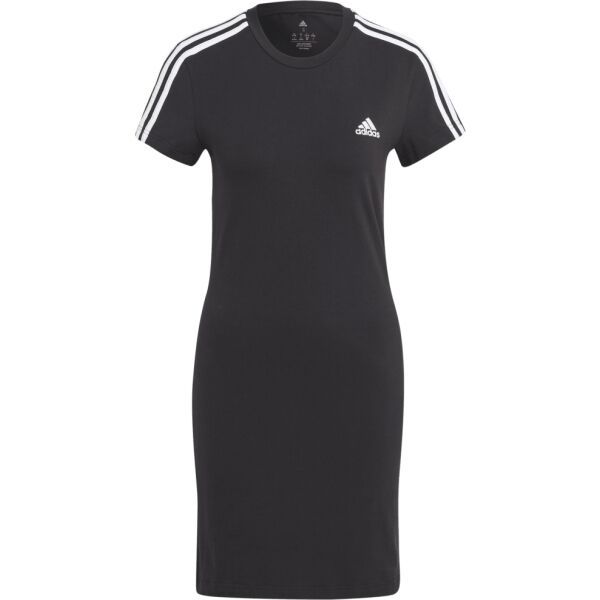 adidas adidas 3S FIT T DR Дамска тениска - рокля, черно, размер