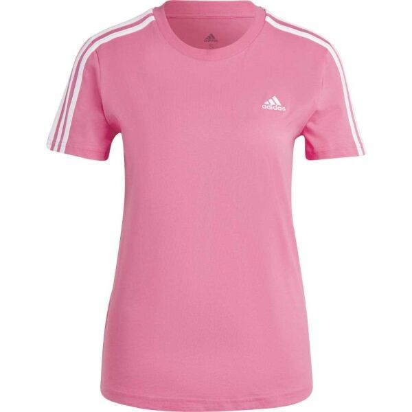adidas adidas 3S T Дамска тениска, розово, размер