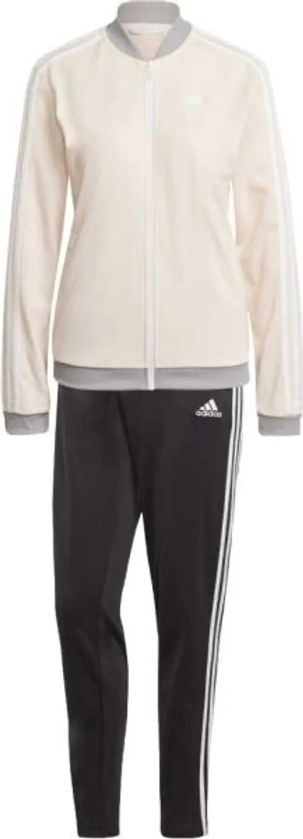 adidas adidas 3S TR TS Дамски спортен комплект, бежово, размер