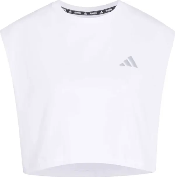 adidas adidas adi365 RUNNING ESSENTIALS CROP Дамска спортна тениска, бяло, размер
