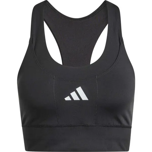 adidas adidas ADI365 RUNNING POCKET MEDIUM SUPPORT BRA Дамско спортно бюстие, черно, размер