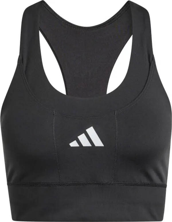 adidas adidas ADI365 RUNNING POCKET MEDIUM SUPPORT BRA Дамско спортно бюстие, черно, размер