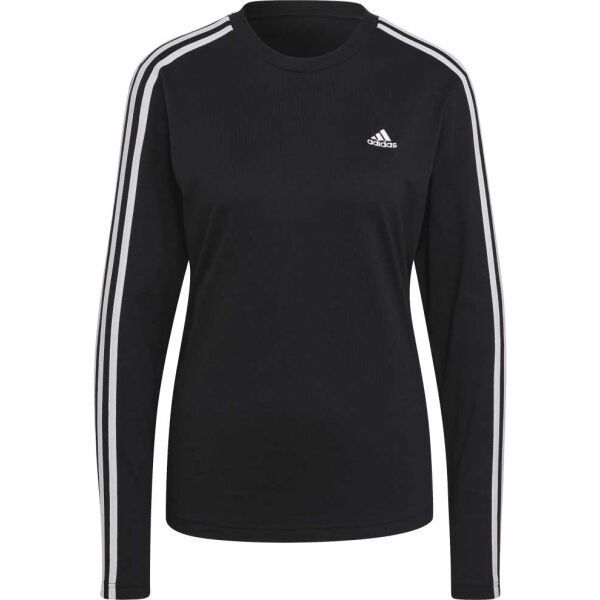 adidas adidas 3S LS T Дамска тениска, черно, размер M