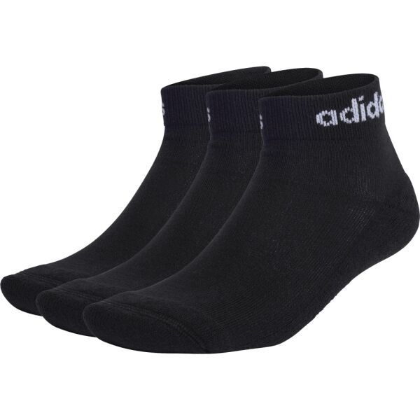 adidas adidas C LIN ANKLE 3P Къси чорапи, черно, размер S