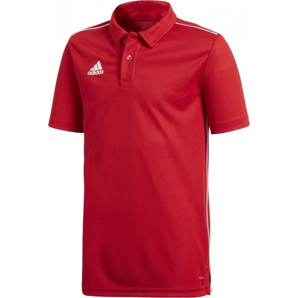 adidas adidas CORE18 POLO Y Блуза с яка за момчета, червено, размер 128