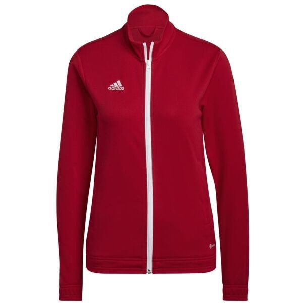 adidas adidas ENT22 TK JKTW Дамски футболен суитшърт, червено, размер XS