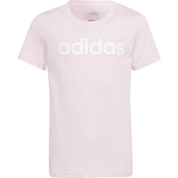 adidas adidas LIN T Тениска  за момичета, розово, размер 128