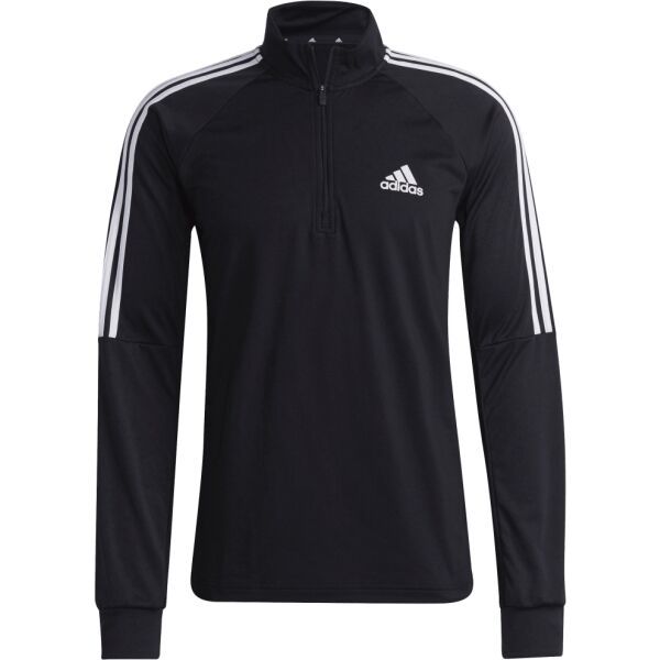 adidas adidas SERENO 1/4 TT Мъжки футболен суитшърт, черно, размер XXL