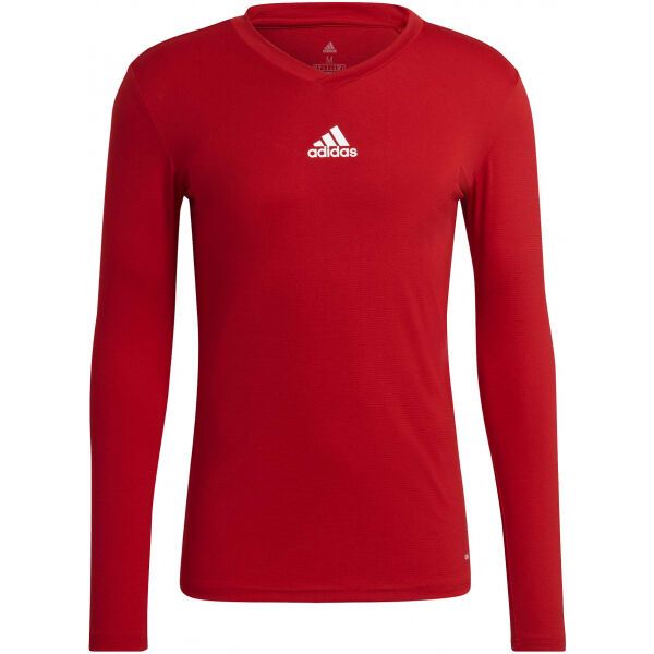 adidas adidas TEAM BASE TEE Мъжка футболна тениска, червено, размер XXL