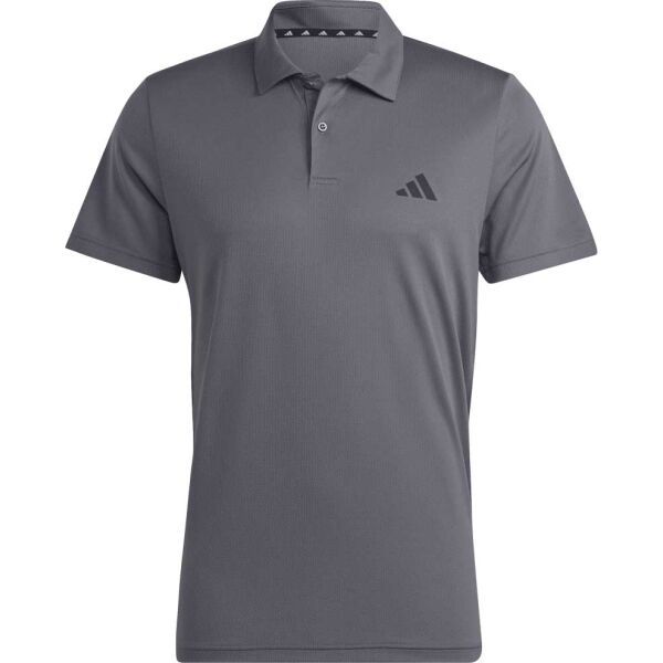 adidas adidas TR-ES BASE POLO Мъжка тениска за тренировки, тъмносиво, размер M