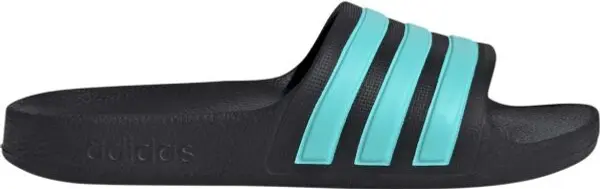 Adidas adidas ADILETTE AQUA K Детски чехли, черно, размер