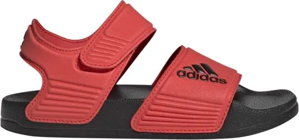 adidas adidas ADILETTE SANDAL K Детски сандали, червено, размер