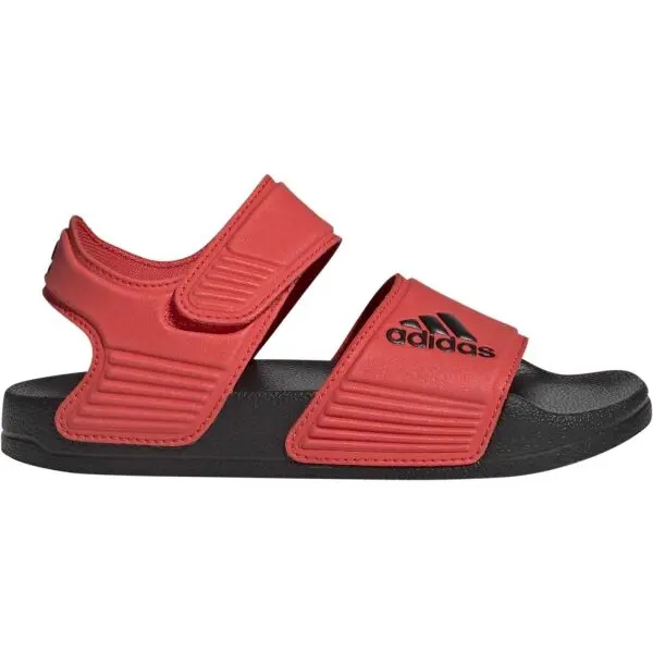 Adidas adidas ADILETTE SANDAL K Детски сандали, червено, размер