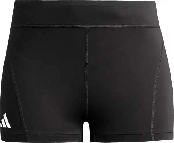 adidas adidas ADIZERO ESSENTIALS BOOTY Дамски бегови шорти, черно, размер XXS