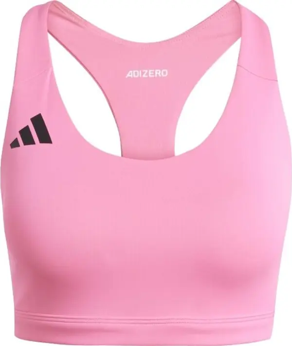 adidas adidas ADIZERO ESSENTIALS RUN MEDIUM-SUPPORT BRA Дамско  спортно бюстие, розово, размер XL A-B