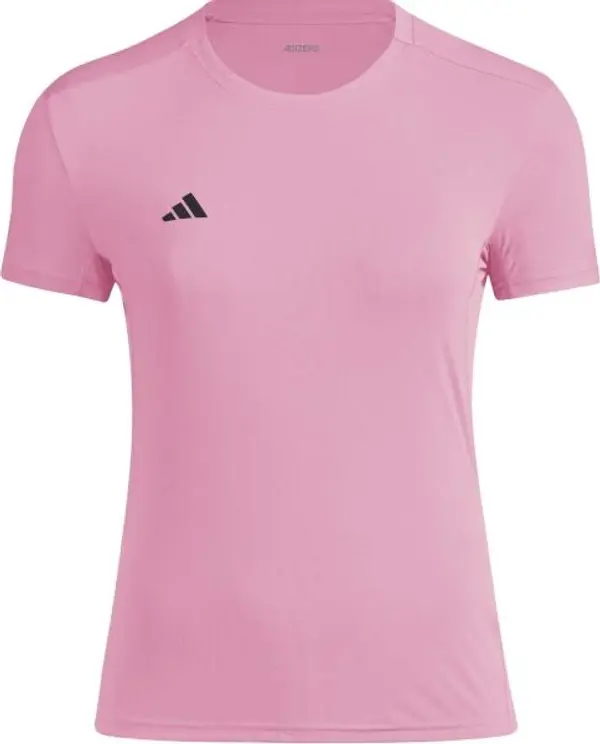 adidas adidas ADIZERO ESSENTIALS TEE Дамска тениска за бягане, розово, размер