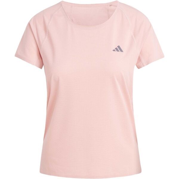 adidas adidas ADIZERO RUNNING T-SHIRT Дамска тениска за бягане, розово, размер