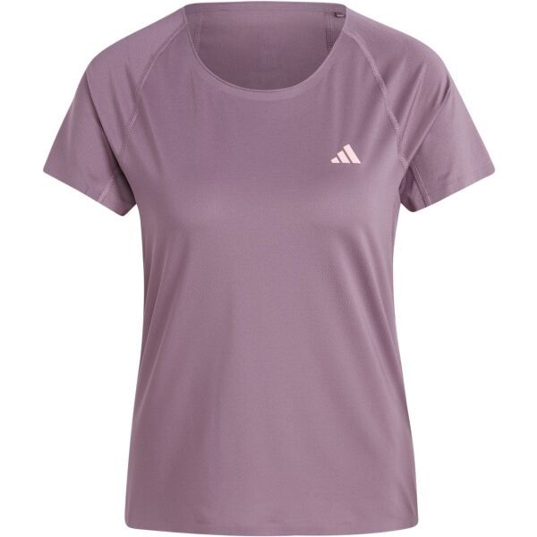 adidas adidas ADIZERO RUNNING TEE Дамска тениска, лилаво, размер