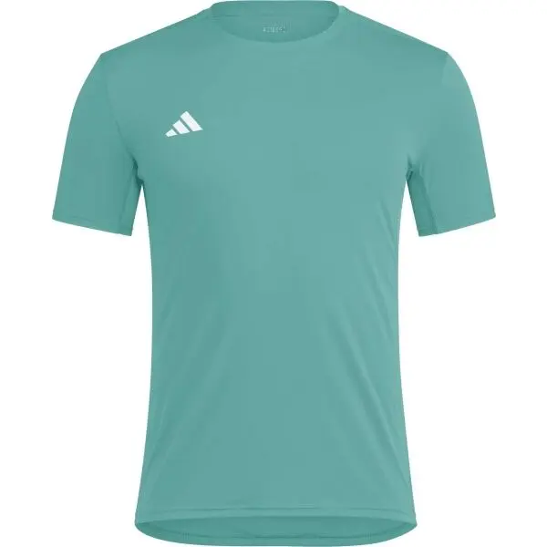 adidas adidas ADIZERO TEE M Мъжка спортна тениска, светло-зелено, размер XXL