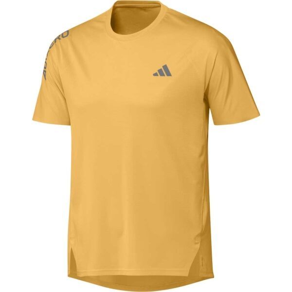 adidas adidas ADIZERO TEE M Мъжка спортна тениска, жълто, размер
