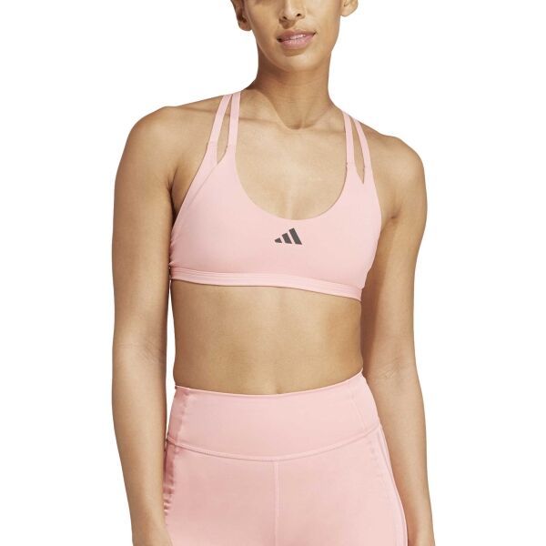 adidas adidas AEROIMPACT LUXE TRAINING LIGHT-SUPPORT BRA Дамско  спортно бюстие, розово, размер