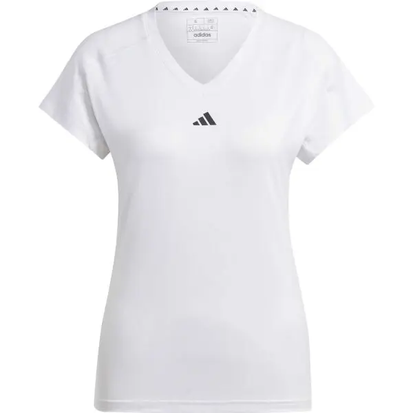 Adidas adidas AEROREADY TRAIN ESSENTIALS MINIMAL T-SHIRT Дамска спортна тениска, бяло, размер