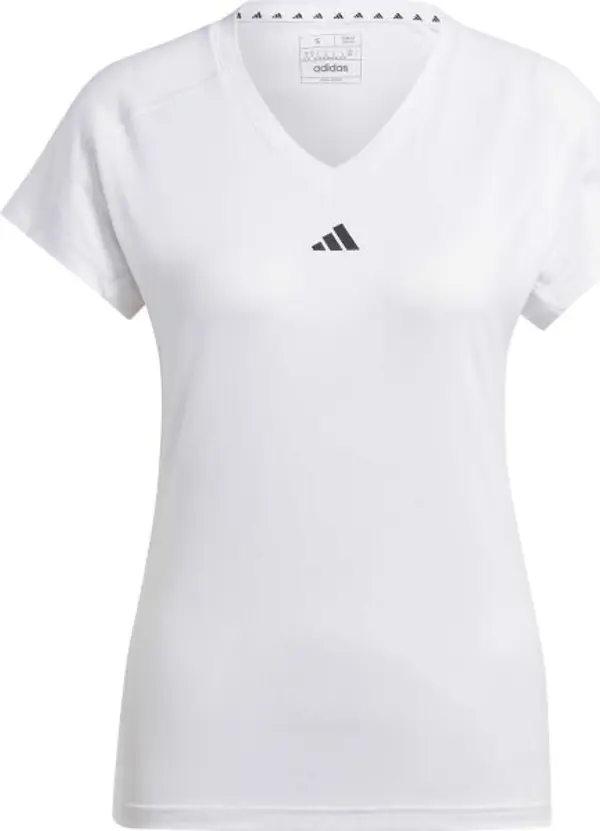 Adidas adidas AEROREADY TRAIN ESSENTIALS MINIMAL T-SHIRT Дамска спортна тениска, бяло, размер
