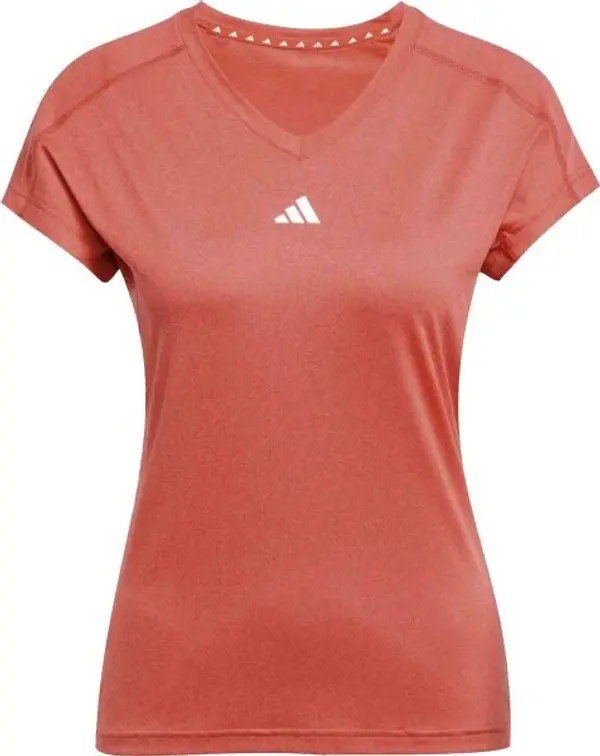 adidas adidas AEROREADY TRAIN ESSENTIALS MINIMAL T-SHIRT Дамска спортна тениска, червено, размер