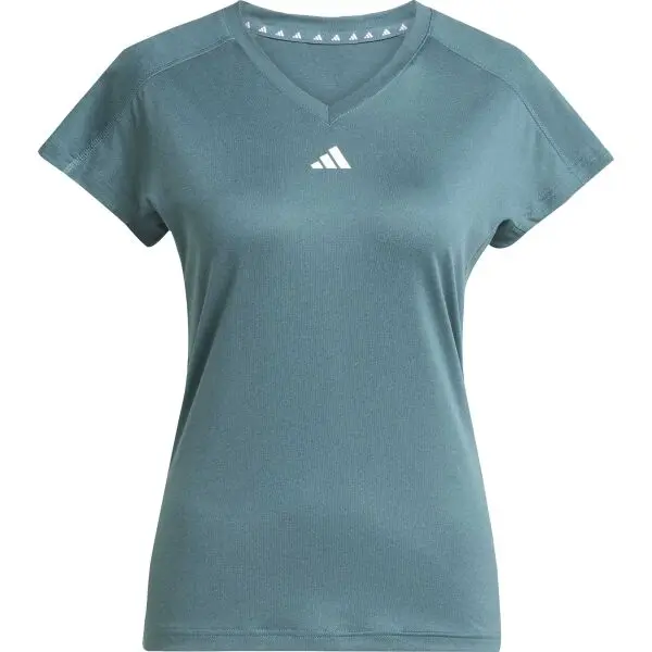 adidas adidas AEROREADY TRAIN ESSENTIALS MINIMAL T-SHIRT Дамска спортна тениска, зелено, размер