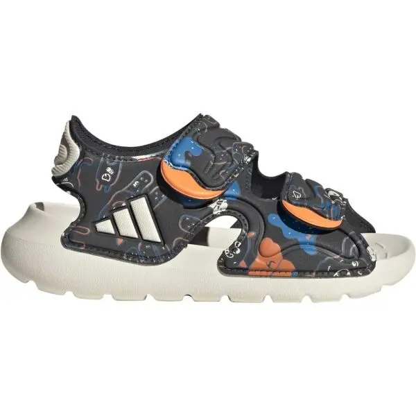Adidas adidas ALTASWIM 3 C Детски сандали, черно, размер